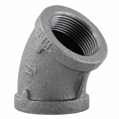 1-1/4 BLK 45 DEG Elbow