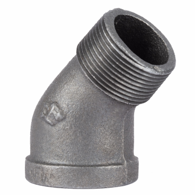 1-1/4 BLK Street Elbow