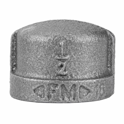 1/2 BLK Pipe Cap