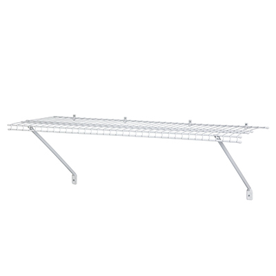 3'x12" WHT Shelf Kit