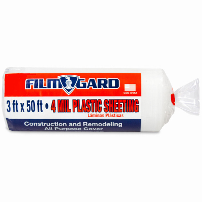 3x50 4Mil CLR Sheeting