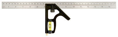 16" Zinc Comb Square