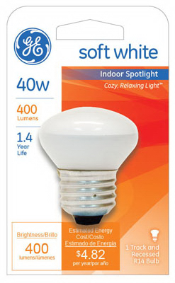 GE40W Ind SpotlightBulb