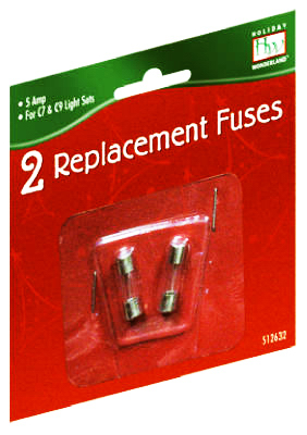 HW 2PK 5A Repl Fuse