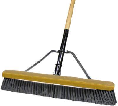 24"Stif Poly Push Broom