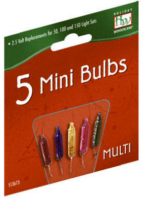 HW 2.5V Multi Mini Bulb