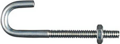 3/16x2-1/2 Zinc J Bolt