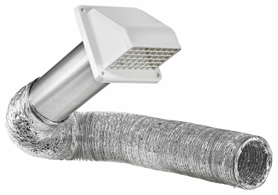 4"x8' WHT Plas Hood Kit