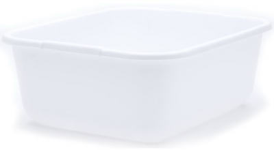 11.5QT WHT Dish Pan