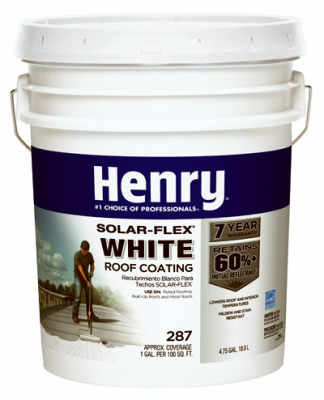 5GAL WHT Roof Coat