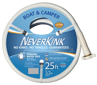1/2x25 WHT Boat Hose
