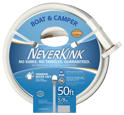 5/8x50 WHT Boat Hose