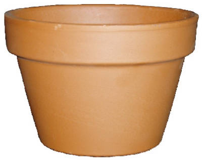 8" Clay Azalea Pot