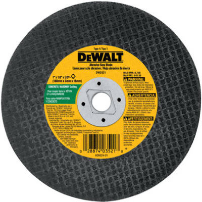 7" MAS Abrasive Blade