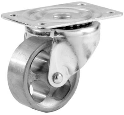 2" STL WHL Swiv Caster