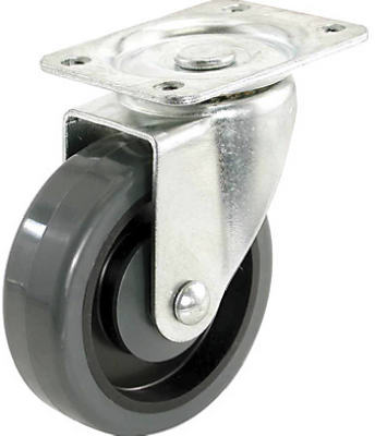 4"Poly Swiv Plat Caster