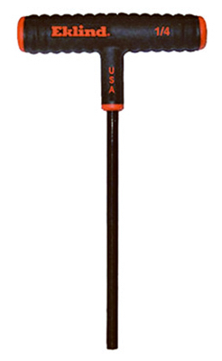1/4" PWR T Hex Key