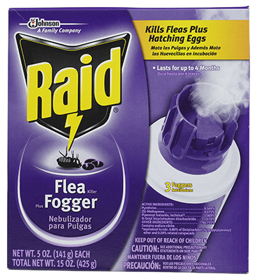 Raid3PK 5OZ Flea Fogger