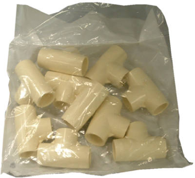 10PK 3/4" CPVC Tee