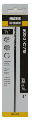 MM 1/8x6 XL BLK OX Bit