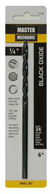 MM 1/4x6 XL BLK OX Bit