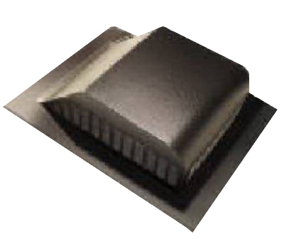 8" BRN ALU Roof Louver