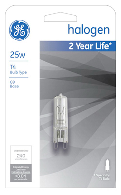 GE 25W QTZ Halo Bulb