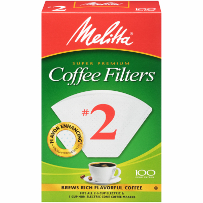 100PK #2 Cone Filter