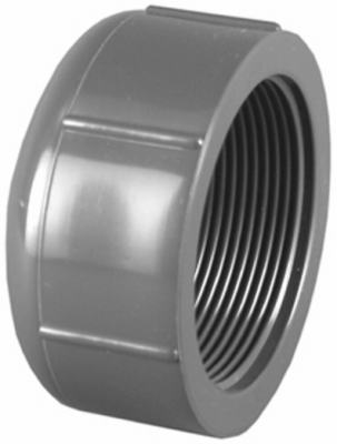 1" PVC Sch80 FPT Cap