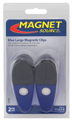 2PK LG BLU Magnet Clip