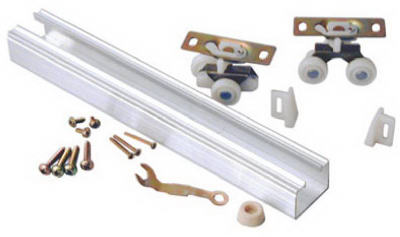 72"ALU SGL DR Track Set
