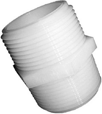 1"MPT Hex Pipe Nipple