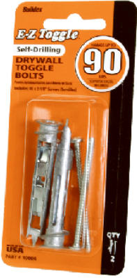 2PK 2-1/8" Toggle Bolt