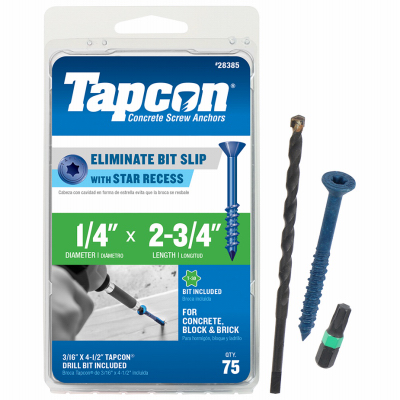 75PK 1/4x2-3/4 Anchor