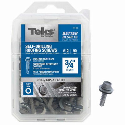 90PK#12x3/4" Roof Screw