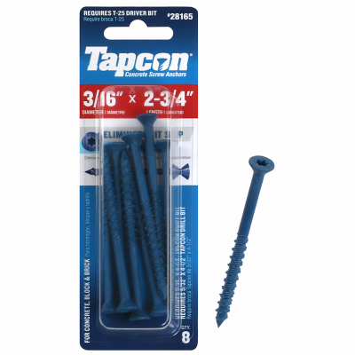 8PK 3/16x2-3/4 Anchor
