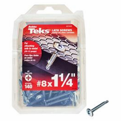 140PK#8x1-1/4"Lat Screw