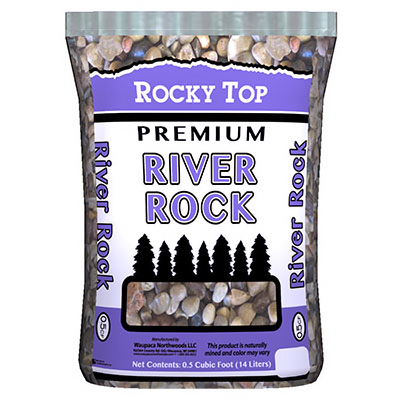 .5CUFT River Rock Stone