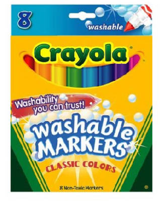 8CT Wash Broad Marker