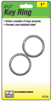 2PK 1" Split Key Ring
