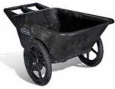 7.5CUFT BLK HD WHL Cart