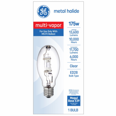 GE 175W CLR Halide Lamp