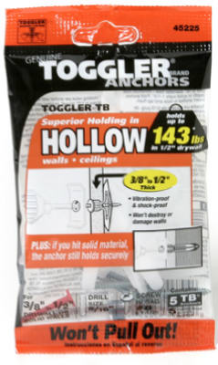 5PK 3/8-1/2 TB Anchor