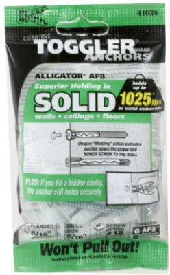 6PK 5/16" AF8 Anchor