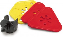 Pack of 3 Durable Chips with Holder - Essential Tool Accessory for Precision Work