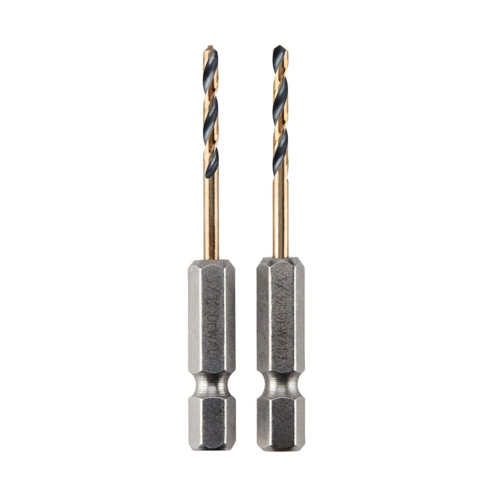 2PC 3/32" BLK/GLD Bit, 5/Pack