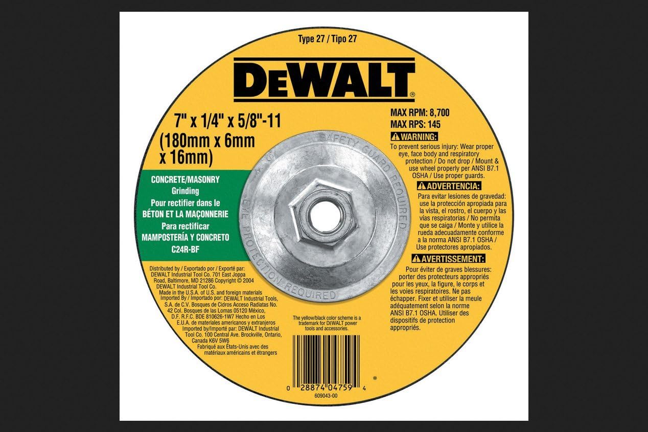 7x1/4x5/8 Mason Wheel, 10/Pack