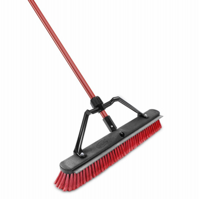 24" Push Broom w/Squeeg