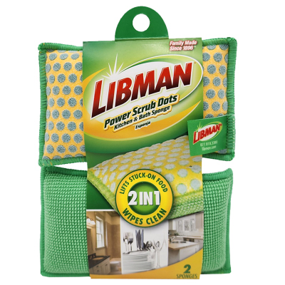 2PK Power Scrub Sponge