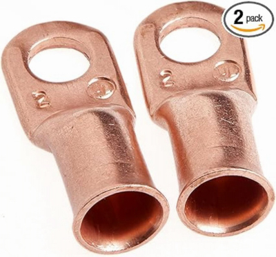 2PK #2x5/16" Cable Lug